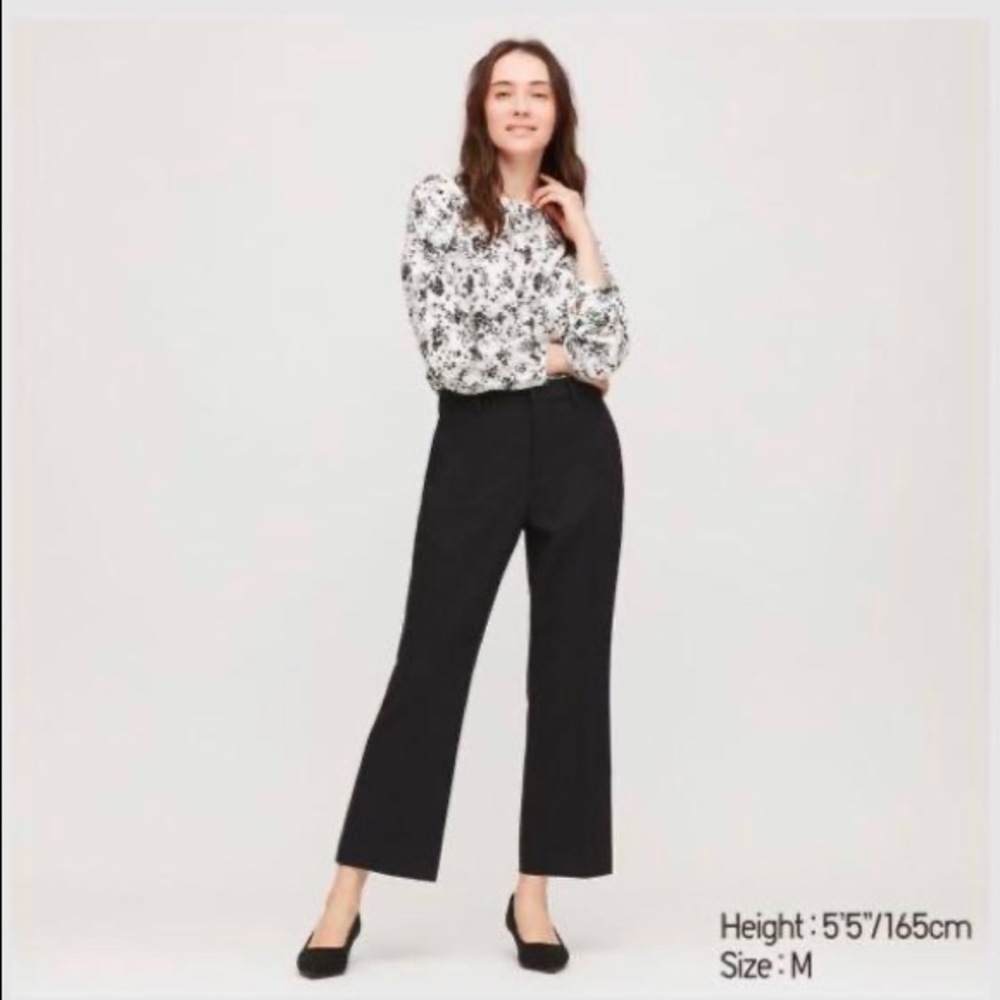 Uniqlo stretch flare ankle pant XL